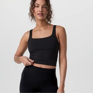 NWT Vuori All The Form Support Tank in Black